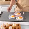 2 Stück Verbrühsicherer Griff Runder Spiegelei-Form Silikon-Muffin-Form Omelett-Form Frühstück