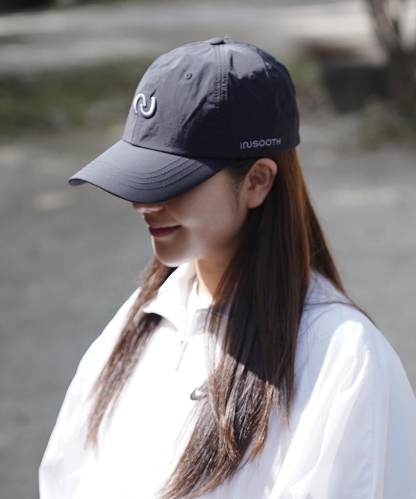 Insuseu Black Recycled Nylon Ball Cap