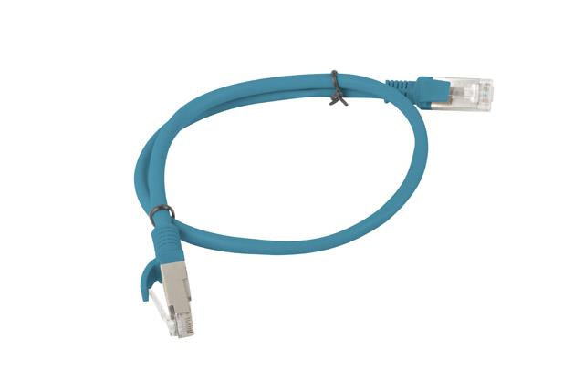 Patchcord Lanberg UTP Kat.6 0,5m Niebieski