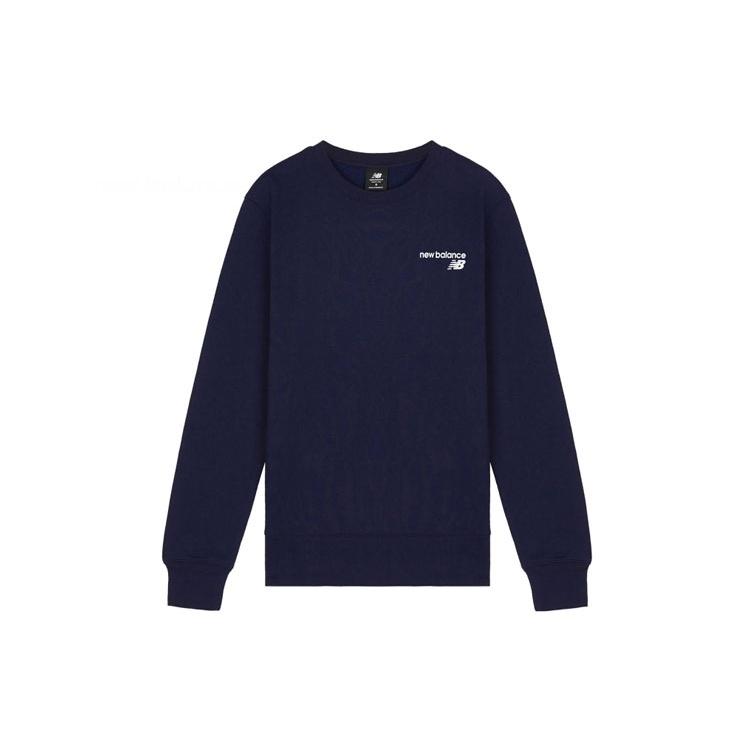 New Balance Classic Core Sweatshirt Asia Sizing Navy White Men s MT03911-PGM S