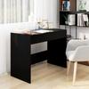 Vidaxl Desk, Black, 101X50X76.5 Cm, Wood-Based Material