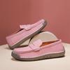 Hand-stitched Women Casual Shoes Loafers Slip On Driving Shoes Moccasins Women Flats Shoes