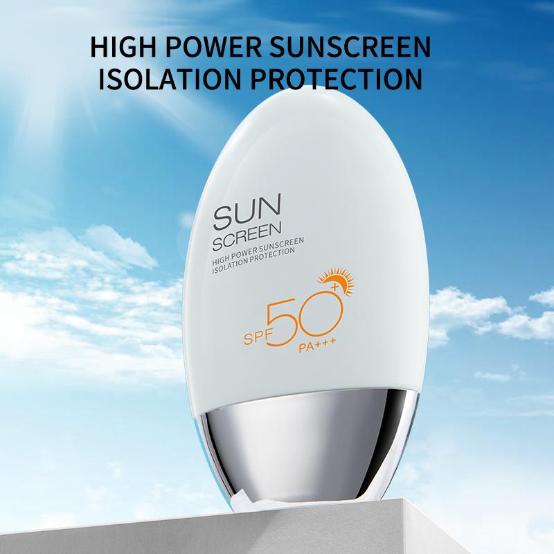 MERCILEN Sunscreen 50g UV Protection Refreshing Waterproof and Sweatproof Whole Body Isolation Sunscreen Lotion SPF 50+