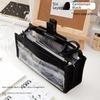 Large Capacity Transparent Pencil Case Student Fashion Internet Celebrity Style Stationery Bag Japanese Style School Supplies