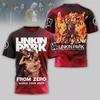 Linkin Park From Zero World Tour 2026 Koszulka 3D