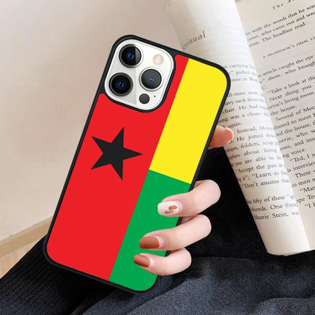 

Guinea Bissau Flag Phone Case Cover For iPhone 17 Air 16 15 14 plus 11 12 13 pro max coque Shell Fundas iPhone 13