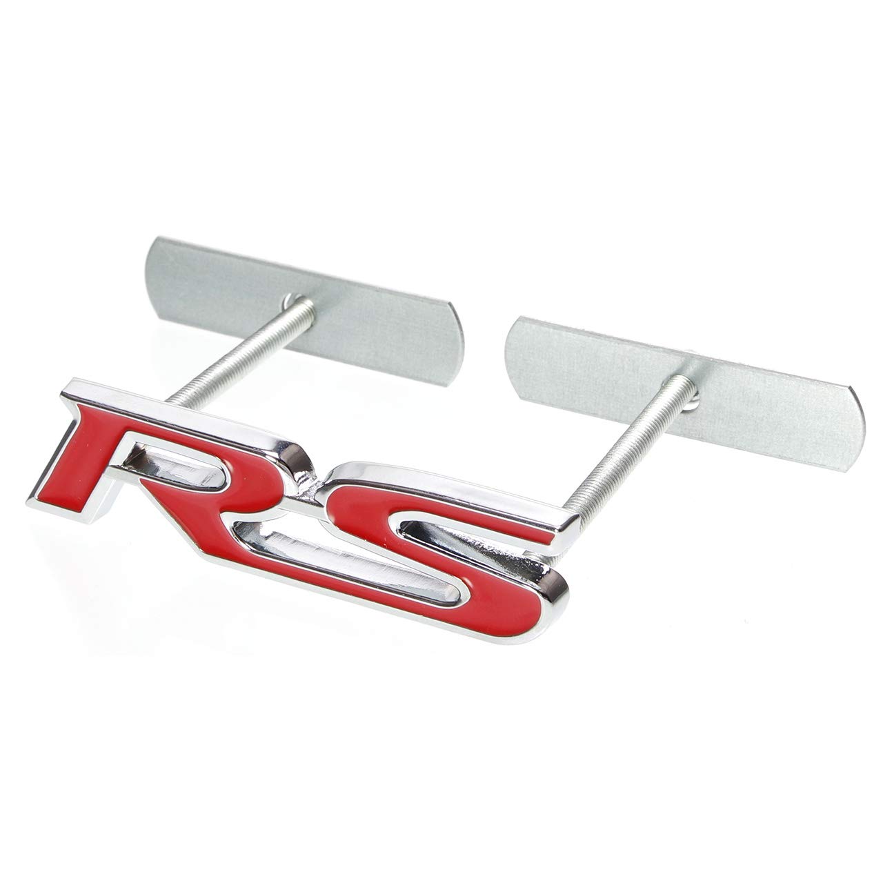 

CarOver CO-GREM-RS [3D Metal] 2 Type General Purpose RS Front Grille Badge 3D Racing
