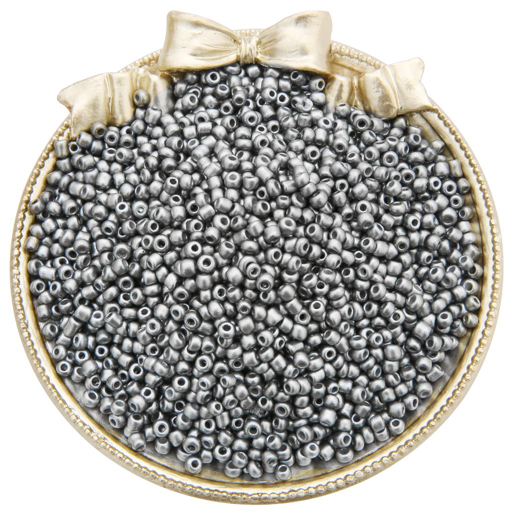 450G Perlemorsmaling Frøperler Glassperler Sjarm Tsjekkiske Småperler DIY Øredobb Armbånd Halskjede For Smykkefremstilling Tilbehør