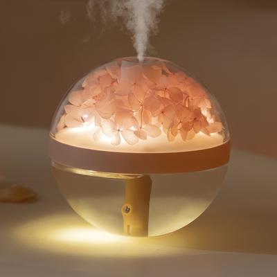 270ML Zvlhčovač vzduchu Domácí hydratační zvlhčovač Barevný LED Light Mist Maker USB Mute Zvlhčovač vzduchu Eternal Flower zvlhčovač