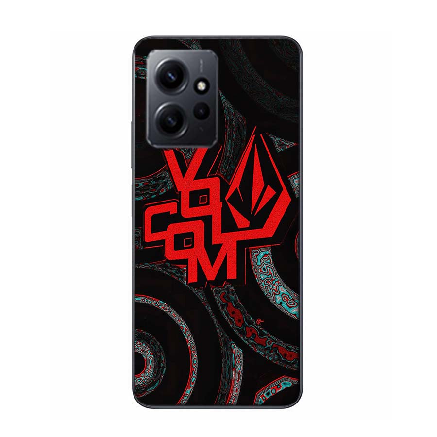 Volcom Logo Phone Case For Redmi Note 14 13 12 11 Pro Plus 14S 12S 11S 11T 11E 10S 9S 10 9 Pro Cover TPU Shell Coque