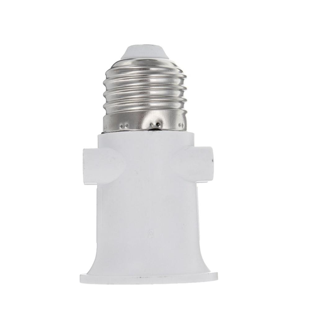 Bulb EU Plug Wall Lamp Splitter Light Socket Lamp Holder Screw Converter Bulb Base Socket Adapter