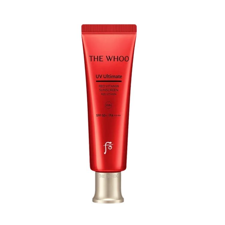 

[THE WHOO] UV Ultimate Red Vitamin Sun Cream SPF50+ PA++++ Brightening & Anti-Aging Sunscreen – 50ml