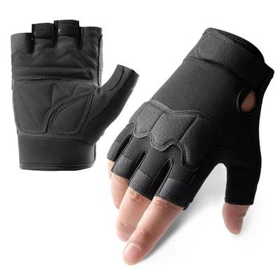 Wear-Resistant Racing Gloves Vintage Half Finger Gloves  Motorcycle Equipment Accessories
