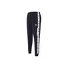 Pantaloni da jogging sportivi casual Originals con logo Trifoglio e polsini a coste, edizione autunnale da uomo, nero DX4234