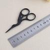 1PC Crane Mouth Scissors Retro Cross Stitch Antique Black Vintage Cute Small Sewing Scissor Fishing Thread Cutting DIY Fabric Shears