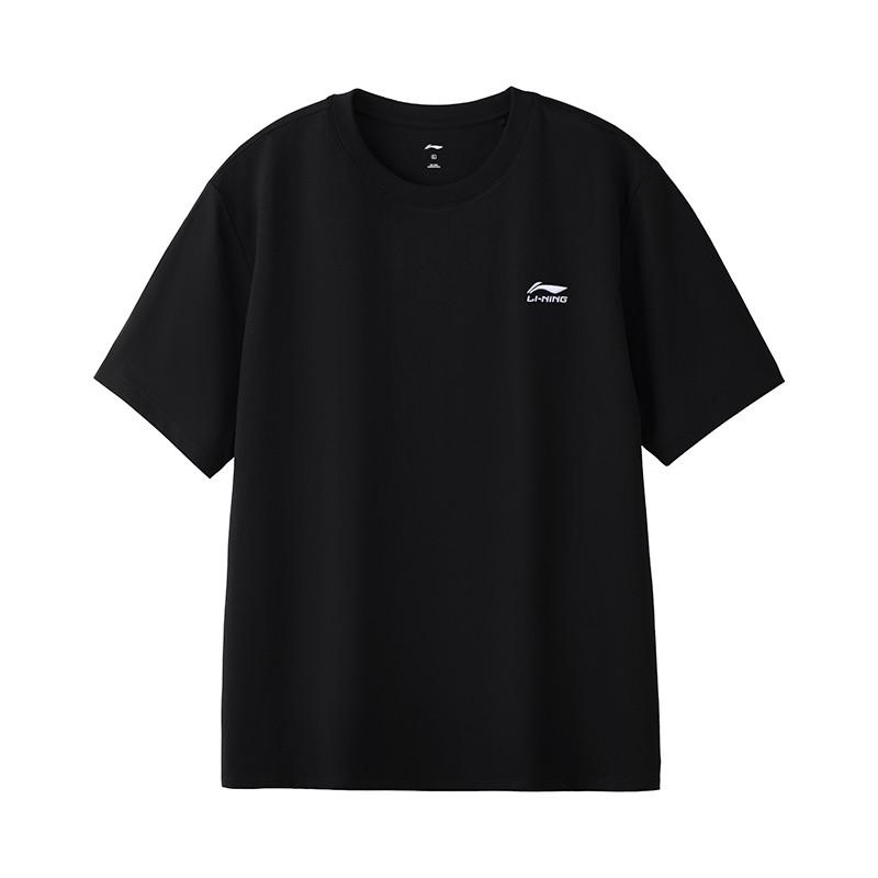 Li Ning Atmungsaktives Minimalistisches Lässiges Kurzarm-Oberteil Bequeme Hose Sport-Set Herren-Sets W775-1+V813-1