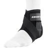 ZAMST A1 Short Ankle Support for All Sports, Basketball, Volleyball, Tennis, Ankle Support, Size M (Left Foot), Black, 370712
