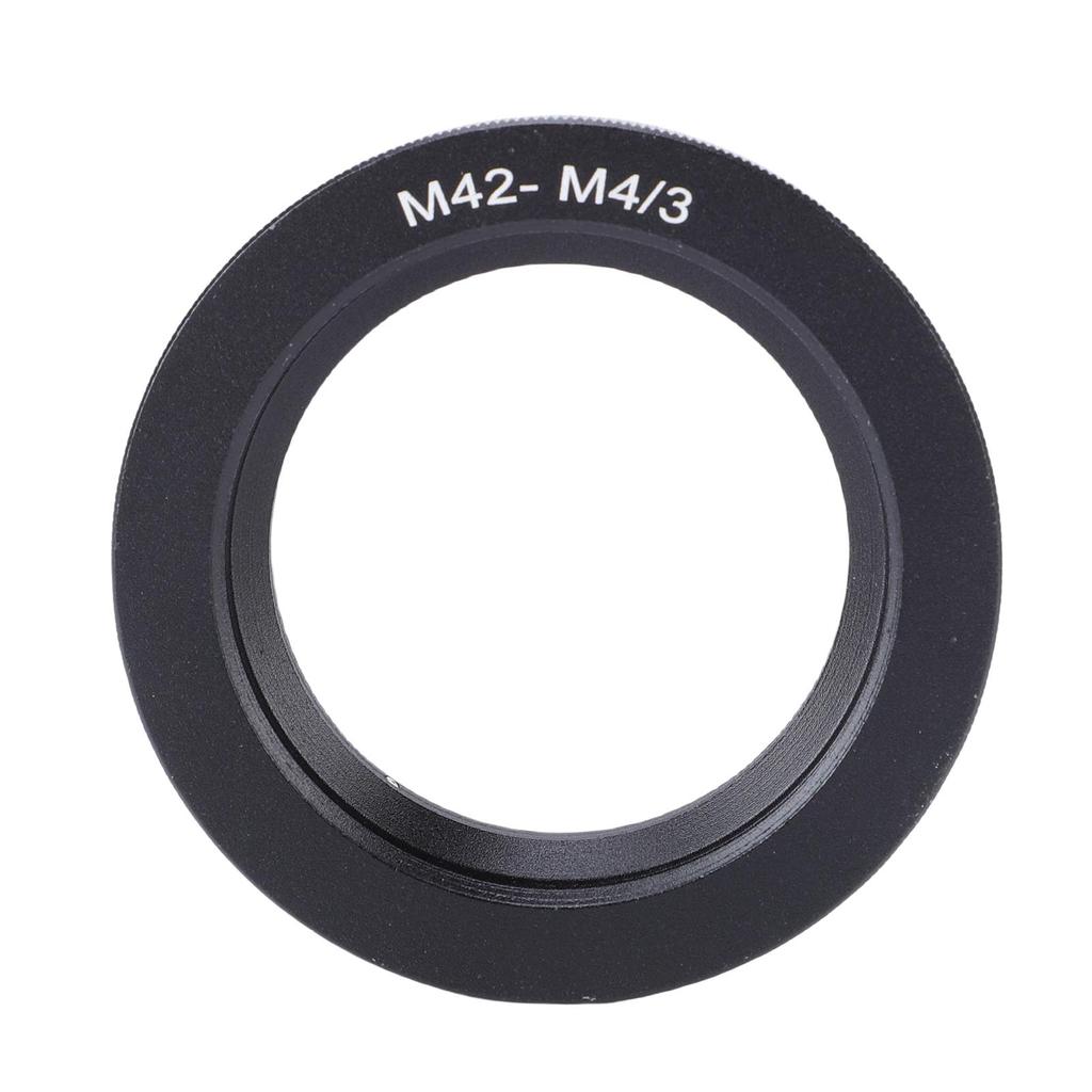 M42 To M4/3 Lens Mount Adapter Aluminum Alloy Thin M42 Lens To M4/3 Camera Lens Adapter for Mirrorless Camera