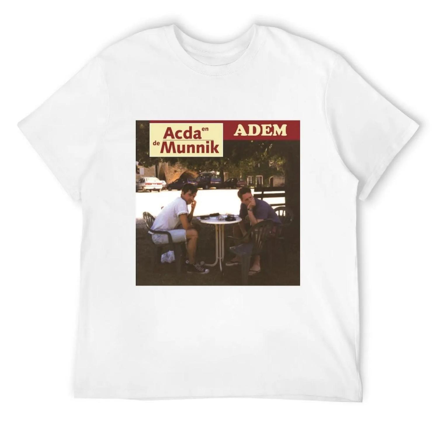 

Acda en de Munnik - Adem T-Shirt gifts for boyfriend Short sleeve tee boys animal print summer tops mens white t shirts XXXXXL білий
