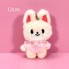 Skzoo Schlüsselanhänger Plüschtier Kawaii Skzoo Stray Wolf Plüsch Cartoon Stofftier Puppe Kawaii Begleiter Spielzeug Kindergeschenk!