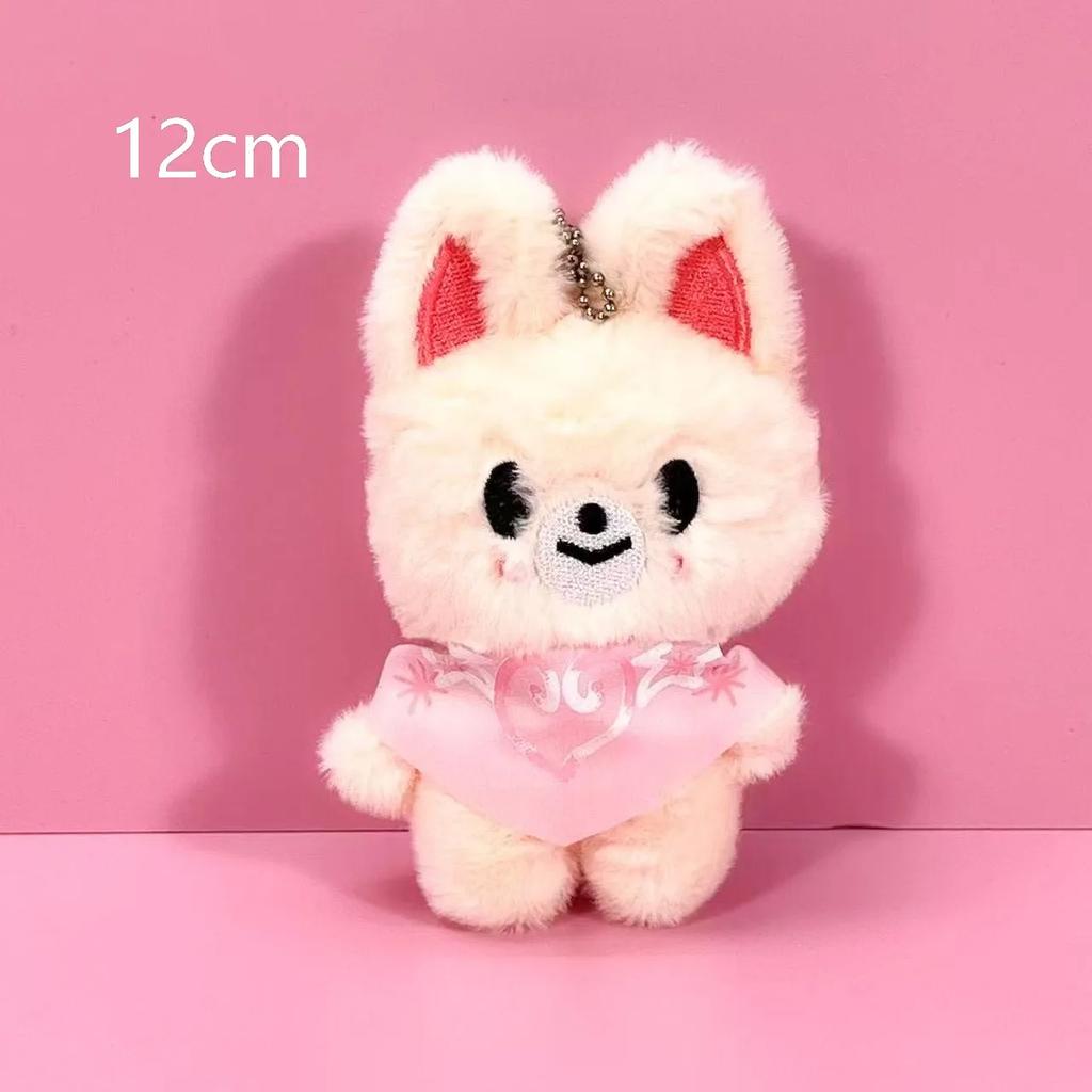 Skzoo Schlüsselanhänger Plüschtier Kawaii Skzoo Stray Wolf Plüsch Cartoon Stofftier Puppe Kawaii Begleiter Spielzeug Kindergeschenk!