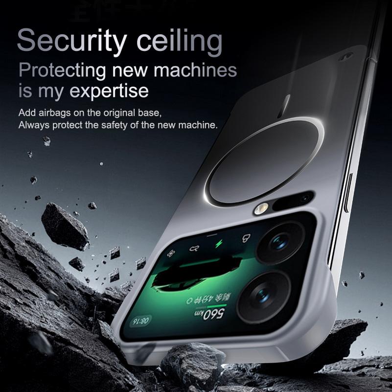 Delicate and Skin-friendly Gradient Strong Magnetic Case For Xiaomi 17 Pro Max Mi 17 Pro 15 Pro Mi 14 Ultra-Thin Protect Cover