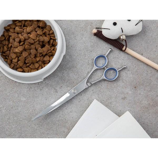 Comet Ciseaux de toilettage Pet Curve 18 cm, shampoing coréen pour animaux