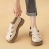 Roman sandals women's summer 2025 new thick-soled popular bag head single shoes with skirt loafer small leather shoes outside