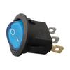 5Pcs 12V 20A Boat SPST Round On/Off Rocker Waterproof Switch Car Marine Auto