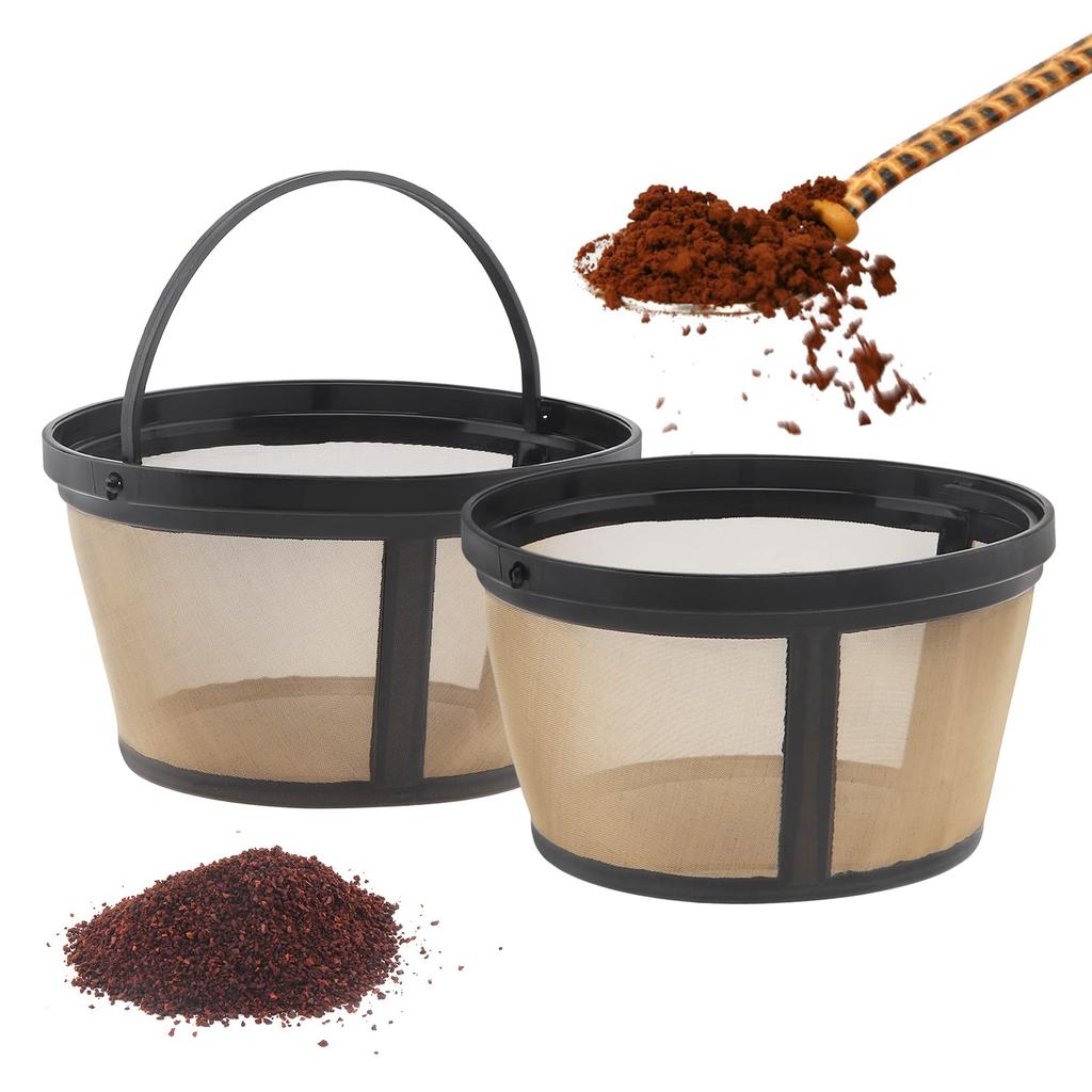 Coffee Filter Basket Stainless Steel Mesh Nylon Coffee Filter Machine Reusable Tea Coffee Filter Screen Coffee Accessories