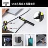 Yalanme LED Penlight Work Light, COB UV 3-Way Lighting, USB Rechargeable, Magnetic, Lightweight, Compact, for Inspection, Counterfeit Prevention, Mine
