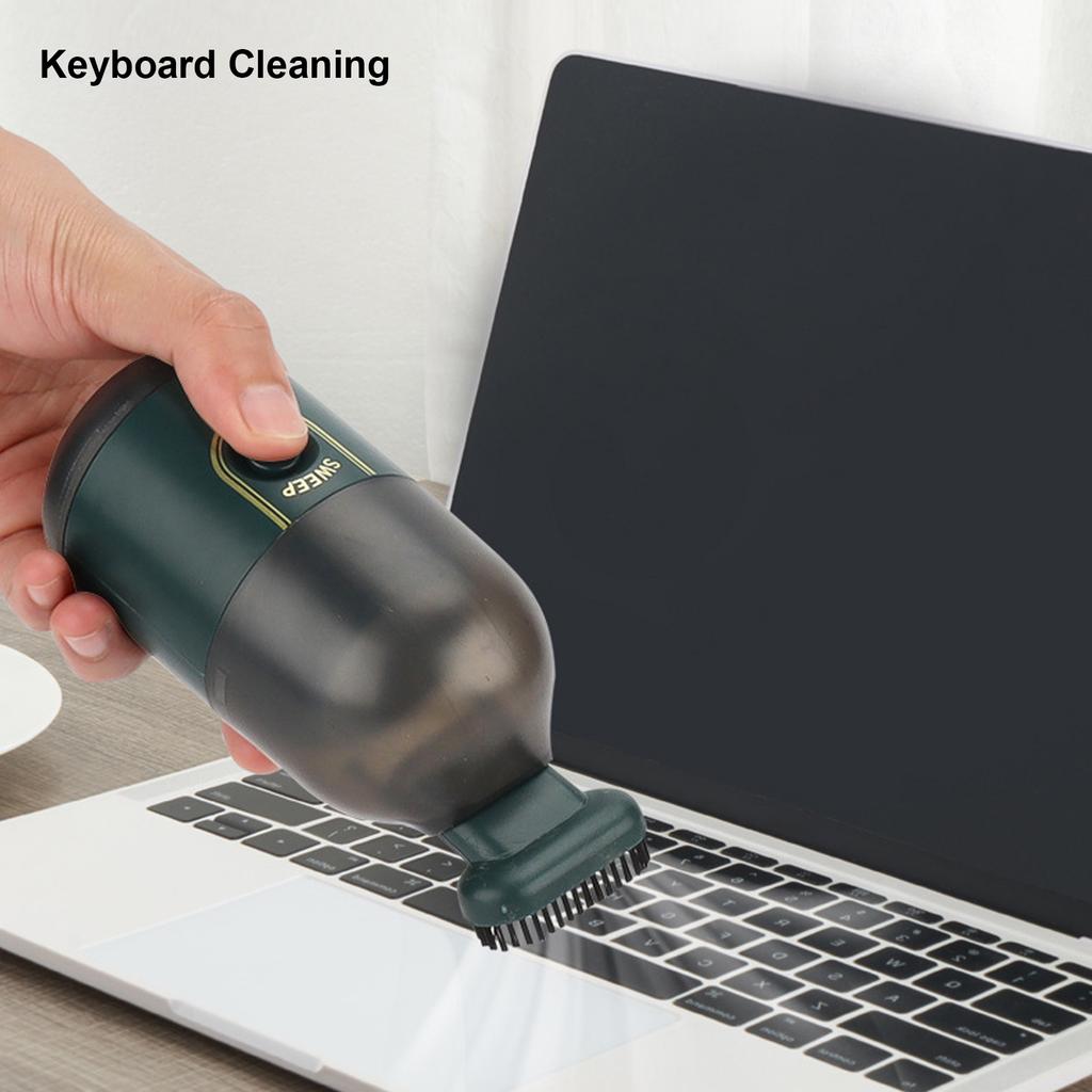Handheld Vacuum Cleaner USB Rechargeable Portable Cordless Handheld Vacuum for Home Car Desk