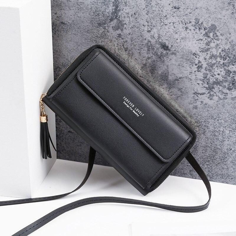 Soft Leather Women Crossbody Bags Big Capacity Shoulder Bag Fashion Phone Pouch Mini Messenger Bag Clutch Wallet for Girl Bolsas