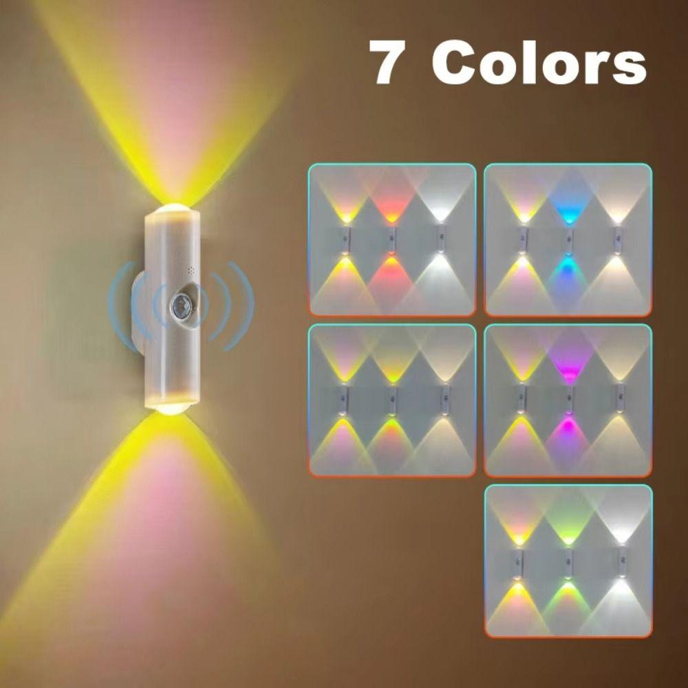 Wireless Sensor Night Light Portable Rechargeable LED Closet Light Magnetic Sticker Dimmable Wall LED Lamp Kitchen