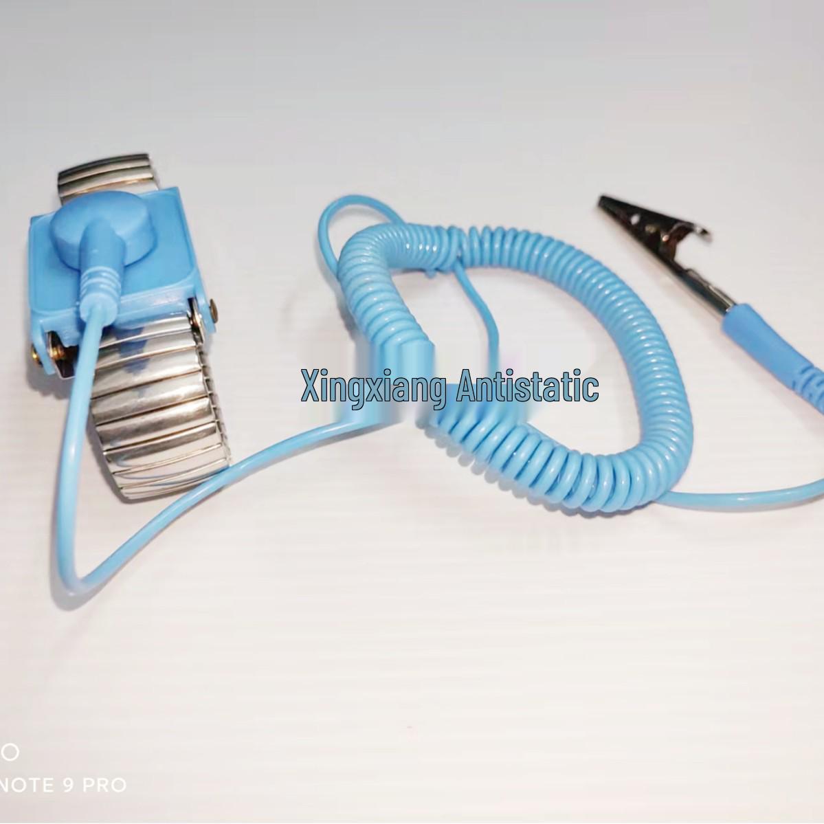 

Metal Anti-Static Wrist Strap with Cord for Industrial and Laboratory Use 1# Metal With Cord - Wide Strap