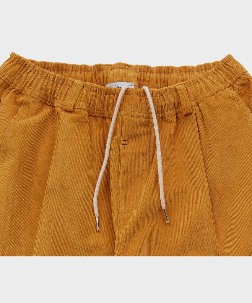 FFEFF STUDIO Corduroy Wide Elastic Pants (Mustard)