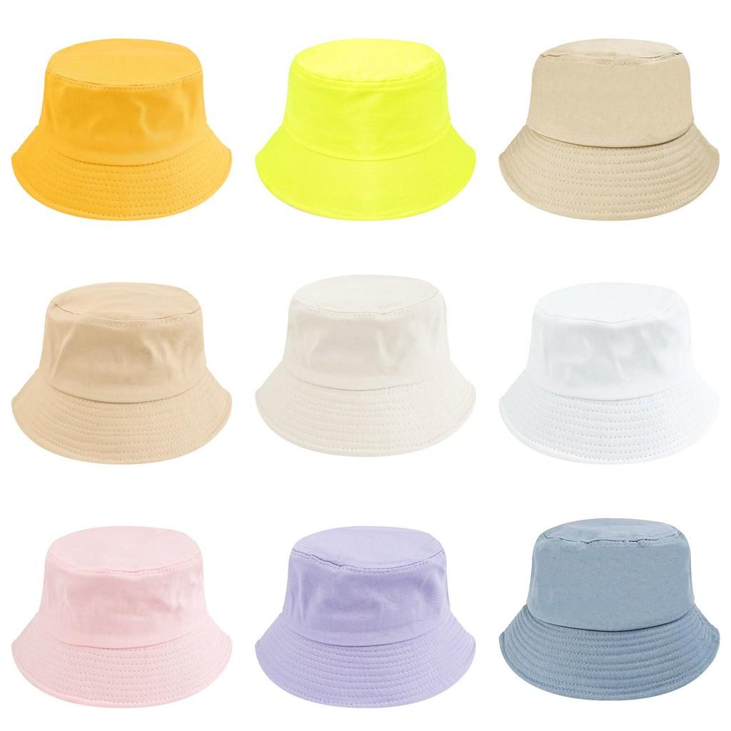 Color Hats Solid Mens Womens Outdoor Hiking Sports Sunshade Caps Breathable