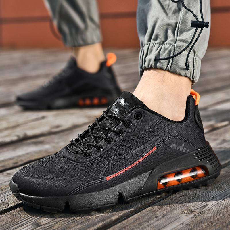 Tenis Men Shoes Trainers Casual Unisex Shoes Breathable Lace-Up Men Sneakers Air Cushion Running Shoes