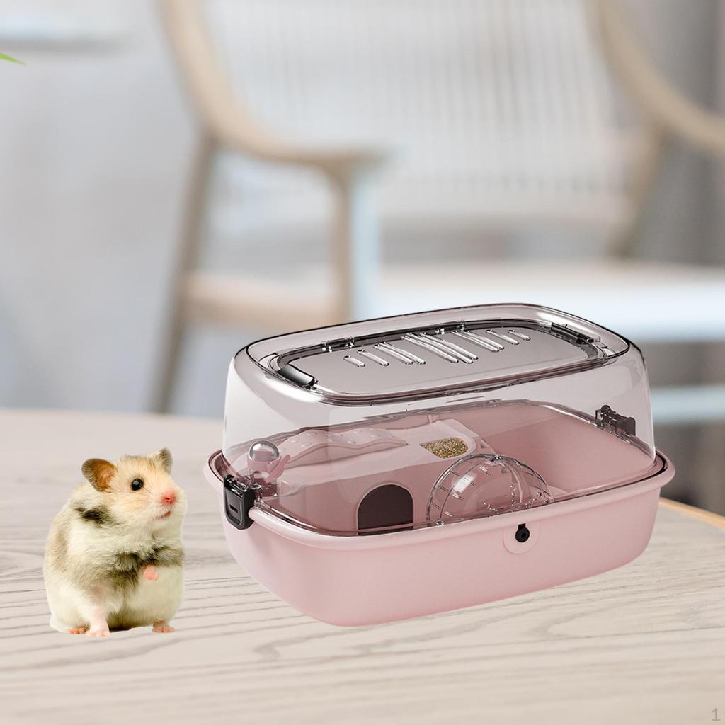 Großer Hamsterkäfig, Kleintierhabitat, Haus für Mäuse Ratten Meerschweinchen