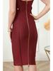 Elegant New Year Bodycon Evening Dress - Sexy, Sophisticated, European & American Style for Mature Fashion-forward Women