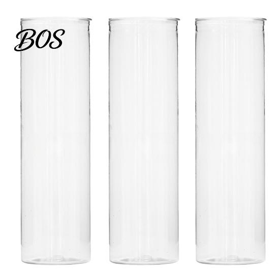Fashionable Simple Vase Plastic Clear Cylinder Vase, Modern Flower Arrangement Transparent Unbreakable Lightweight Table Centerpiece for Home