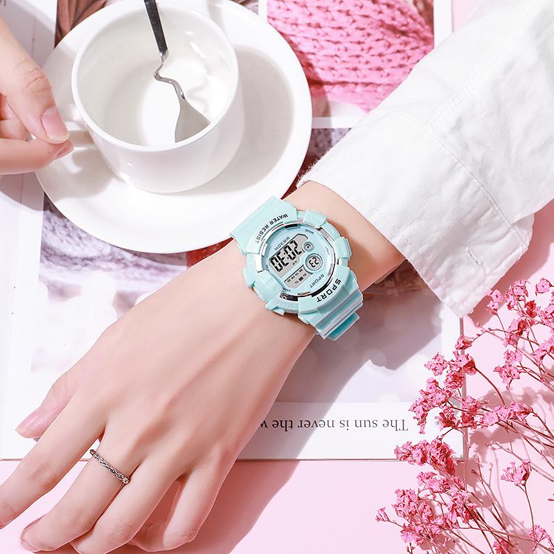 Multifunctional Trendy Student Waterproof Luminous Sport Watch
