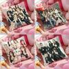 Kpop KKKKeperSS Cushion Cover Pattern Printed Pillowcase for Living Room Sofa Cushion Cover  Bedroom Decor