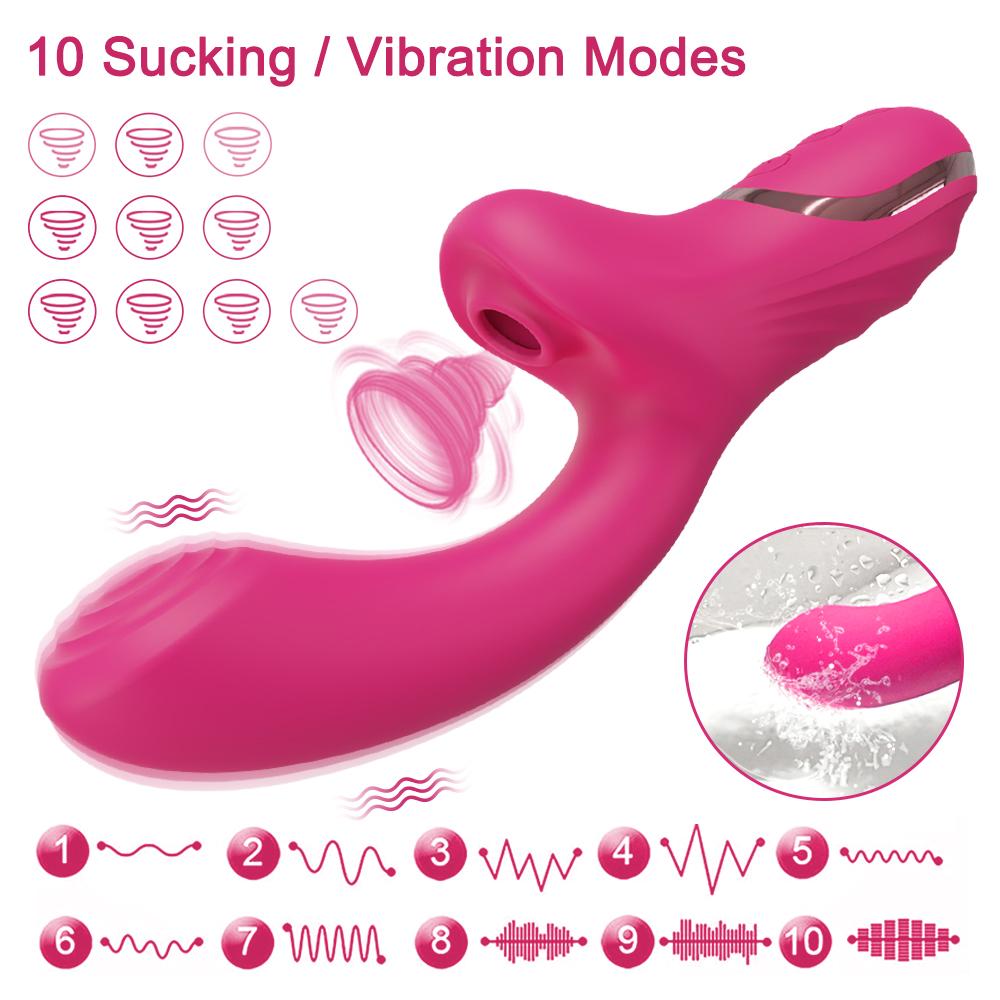 Sexy Adult Female  Sucking Vagina Vibrator Clitoris Stimulator Vibration Masturbation Tools Dildo Vibrator Adult Products