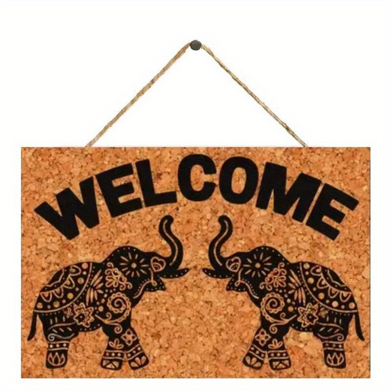 

1 шт. 2D плоская деревянная табличка 20*10 см со словом «Добро пожаловать», подходит для украшения дома и стен. 30*20cm