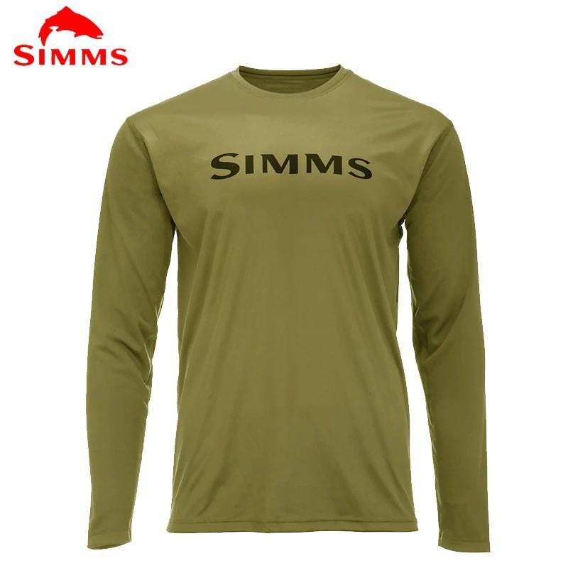 SIMMS Солнцезащитный Камуфляжный Рыболовный Костюм Luya Футболка с Длинным Рукавом Для Активного Отдыха Дышащая XXS
