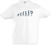 Figure Skating Evolution Boys T-Shirt Fun Skater Trainer Coach Sports Sport