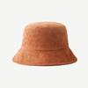 Bucket Hat Men Women Autumn Winter Corduroy Women's Bucket Hat Fisherman Cap Solid Color Casual Simple Sunshade Official-website