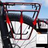 Cycling Cargo Rack Luggage Touring Carrier Racks Picnic Carrier Front Rack Heavy Duty Steel Cycling Front Pannier Rack