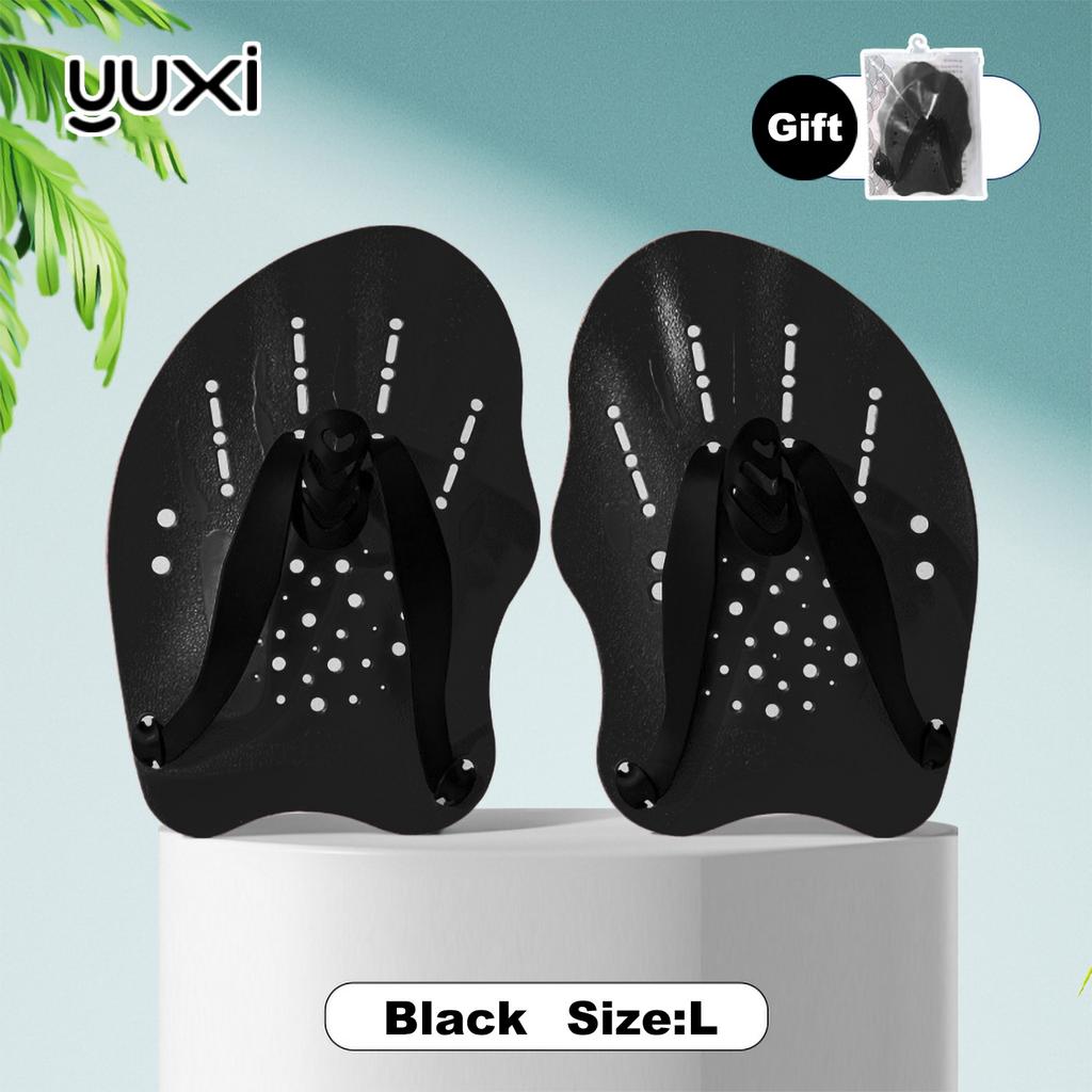 Swimming Paddles Profession Hands Swimming Training Hand Paddles Flippers Adjustable Silicone Straps Women Men Children Unisex